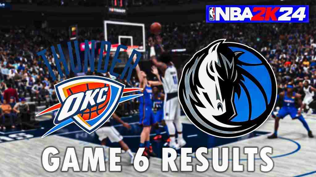 Thunder Vs. Mavericks Game 6 Results According To Nba 2k24.jpg