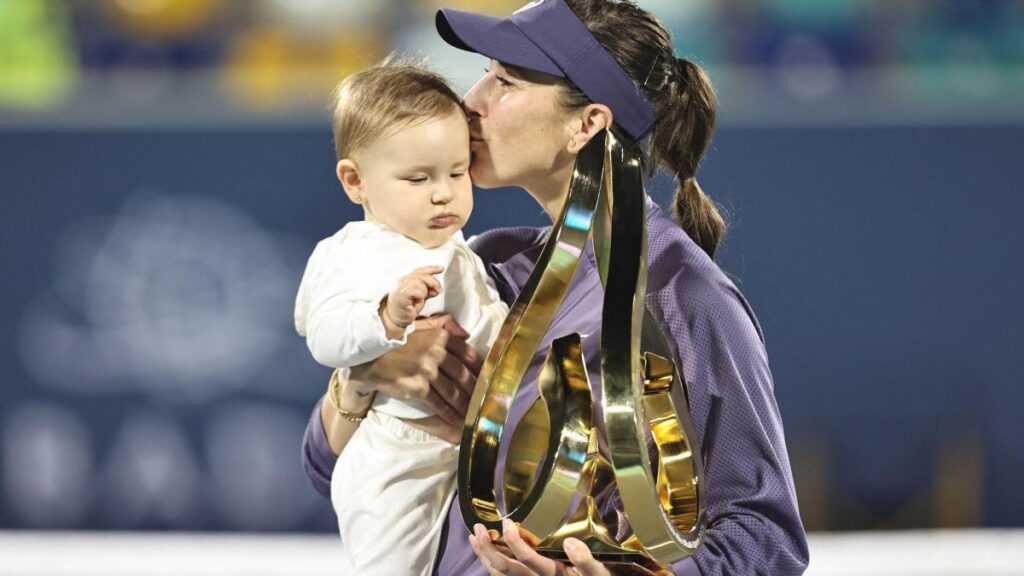 Bencic won the first WTA title since he became a mother 6494ea199a1954b200a6e4c75f2d157b.jpeg