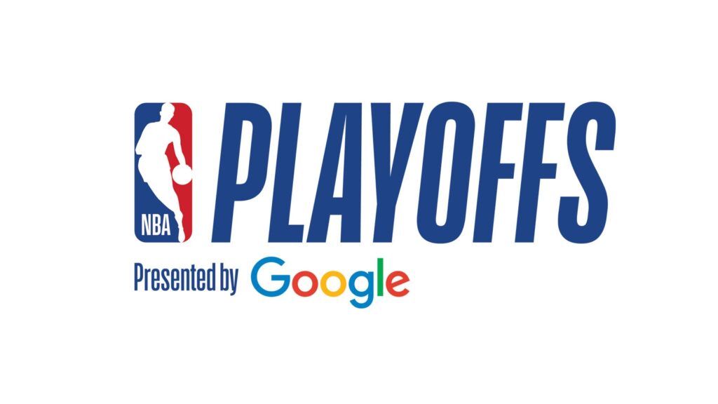 2025 NBA Playoffs: full schedule and results 2025 nba playoffs logo google white.jpg