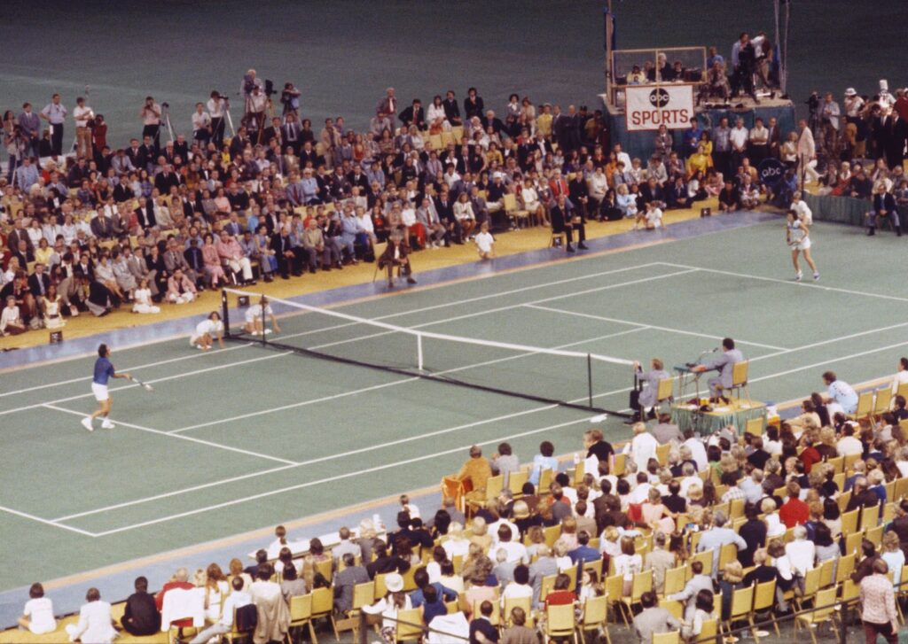 Battle of the sexes | History, participants and facts Bobby riggs billie jean king battle of september 20 1973.jpg