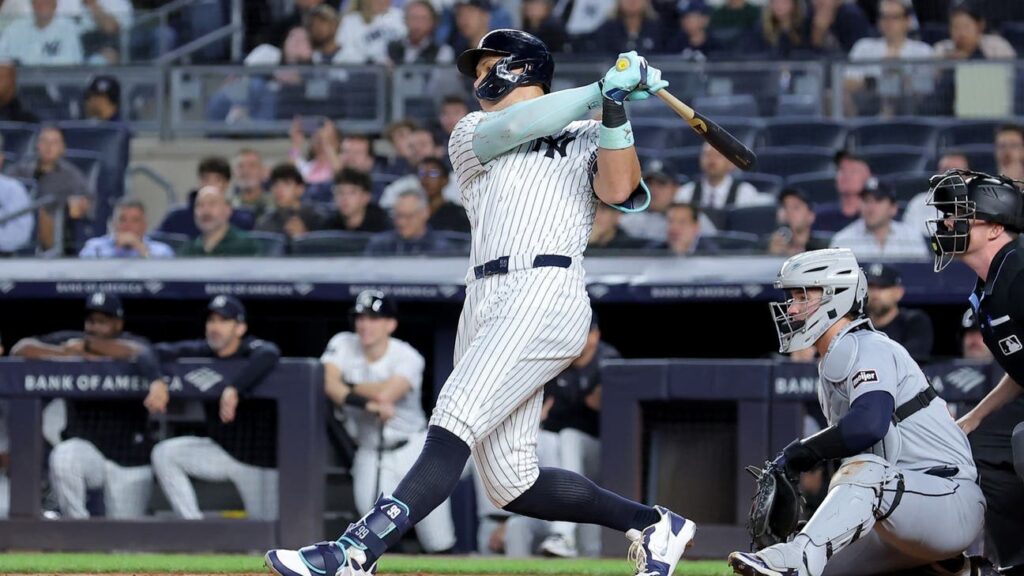 Judge Aaron of the Yankees appointed the player of the week AL after having homed five times in six games Usatsi 27041912 168393353 lowres.jpg