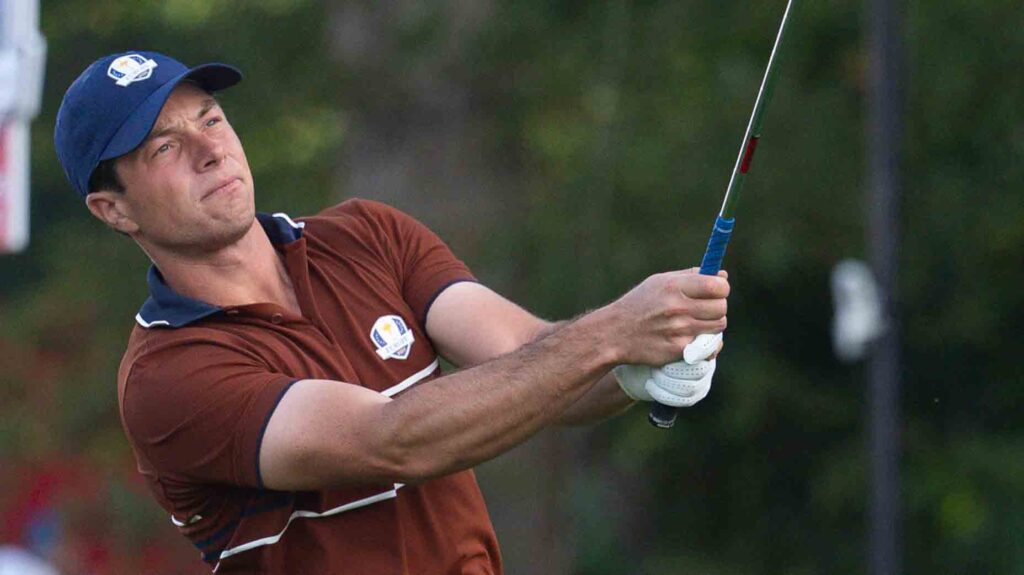 “ Envelope rule ” was promulgated at the Ryder Cup, and 1 American is bench Viktorhovland 2.jpg