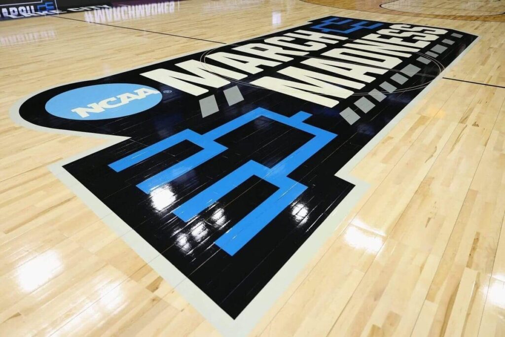 As the NCAA mulls March Madness expansion, a bigger question arises: Who will be responsible? GettyImages 2099758773 scaled e1736993056866.jpg