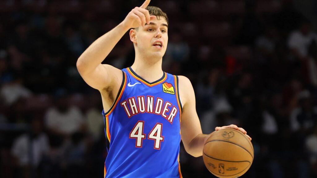 NBA champion Nikola Topic, 20, is battling testicular cancer and undergoing chemotherapy with no return date. Crop 15301462 d30e17.jpg
