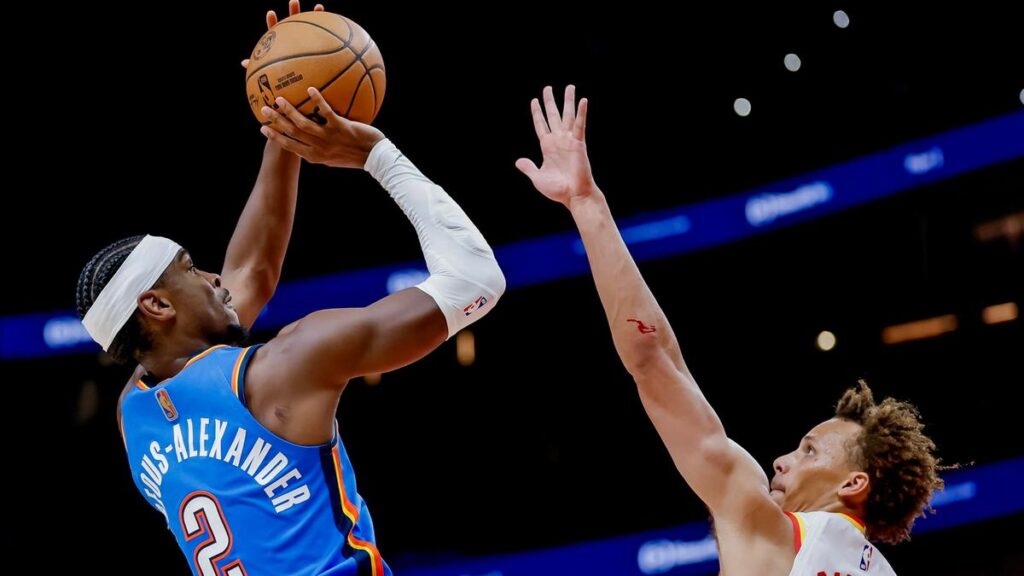 Gilgeous alexander dei thunder in azione ansa.jpg