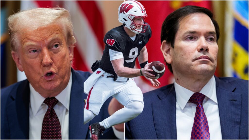 Marco Rubio Begs Trump to Change Common Sense in College Football and Marriage: WATCH Wisconsin badgers 1.jpg