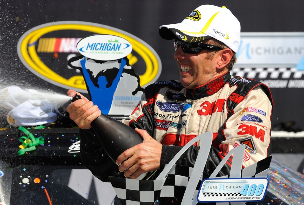 Greg Biffle Family and NASCAR Release Statements After Tragic Plane Crash Greg Biffle wins at Michigan International Speedway.jpg