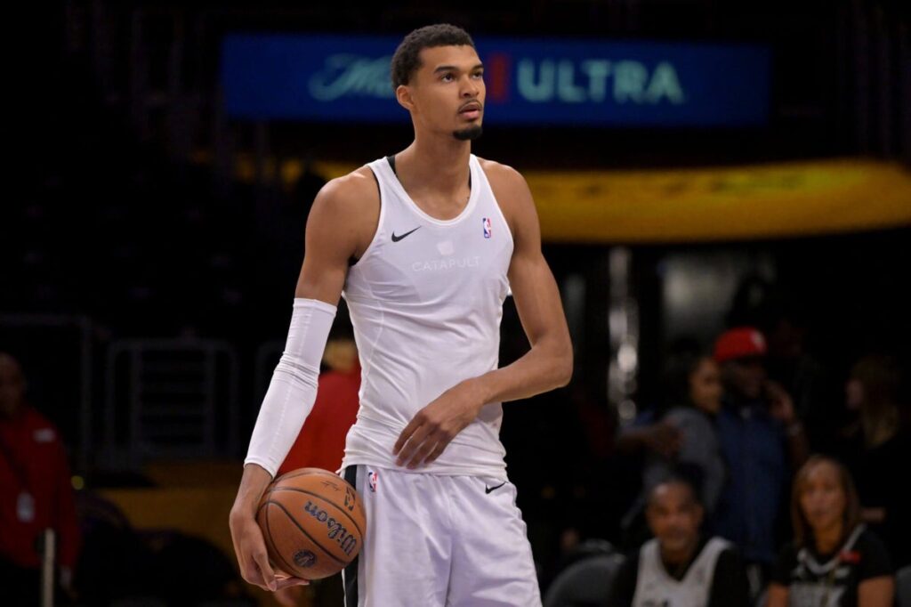 Victor Wembanyama expected to return from left calf injury for NBA Cup semifinals USATSI 27789448 scaled.jpg