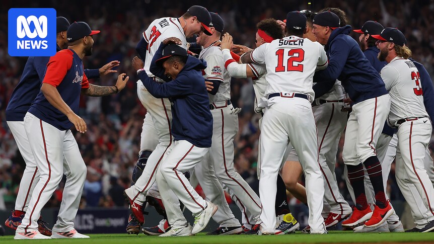 The Atlanta Braves will face the Houston Astros in the MLB World Series after beating the Los Angeles Dodgers B447d406f94b7c968ee484041d07bc3d.jpeg
