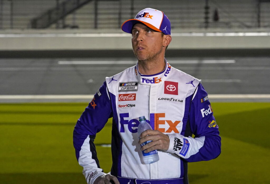 23XI Racing boss Denny Hamlin explains the reason behind Bubba Wallace’s ongoing issue with NASCAR freewheels 2022 02 17T033149Z 756383572 MT1USATODAY17701282 RTRMADP 3 NASCAR DAYTONA 500 QUALIFYING.jpg