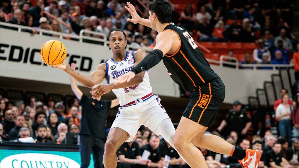 Elmarko Jackson gives his opinion on Darryn Peterson Elmarko Jackson of Kansas 1.jpg