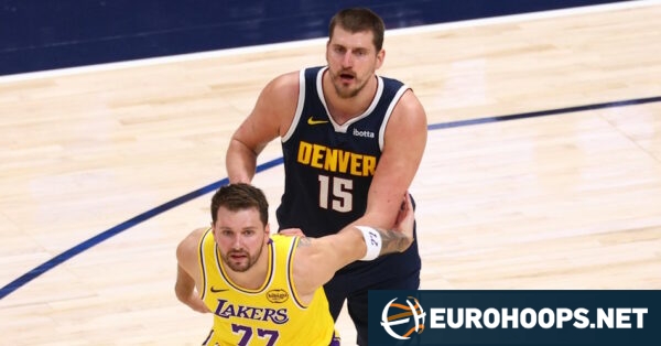 NBA results and rankings: Doncic scores the winning goal against Jokic 01153178 nikola jokic luka doncic denver nuggets vs los angeles lakers 600x314.jpg